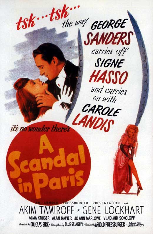 SCANDAL IN PARIS, A